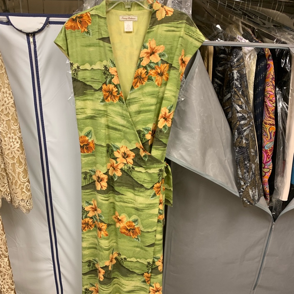 Tommy Bahama wrap dress size 12